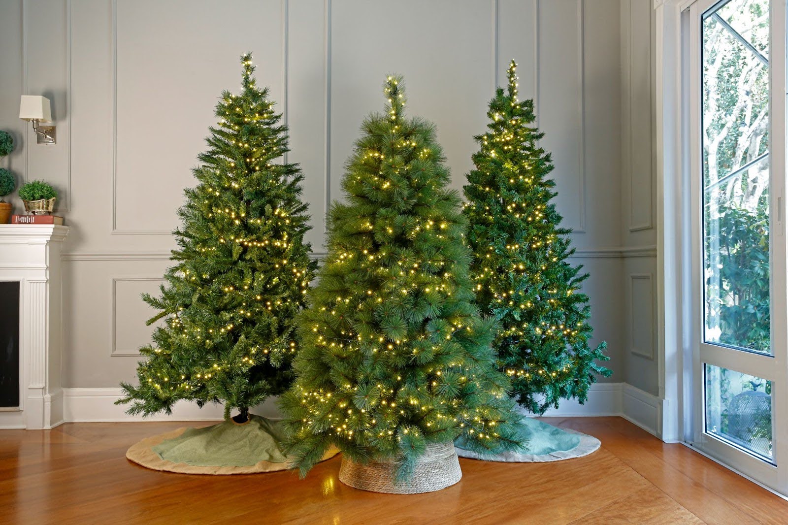 como decorar pinheiro de natal vivo