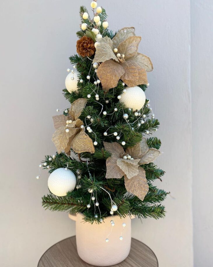 ideias decoração natal sustentável pinheiro