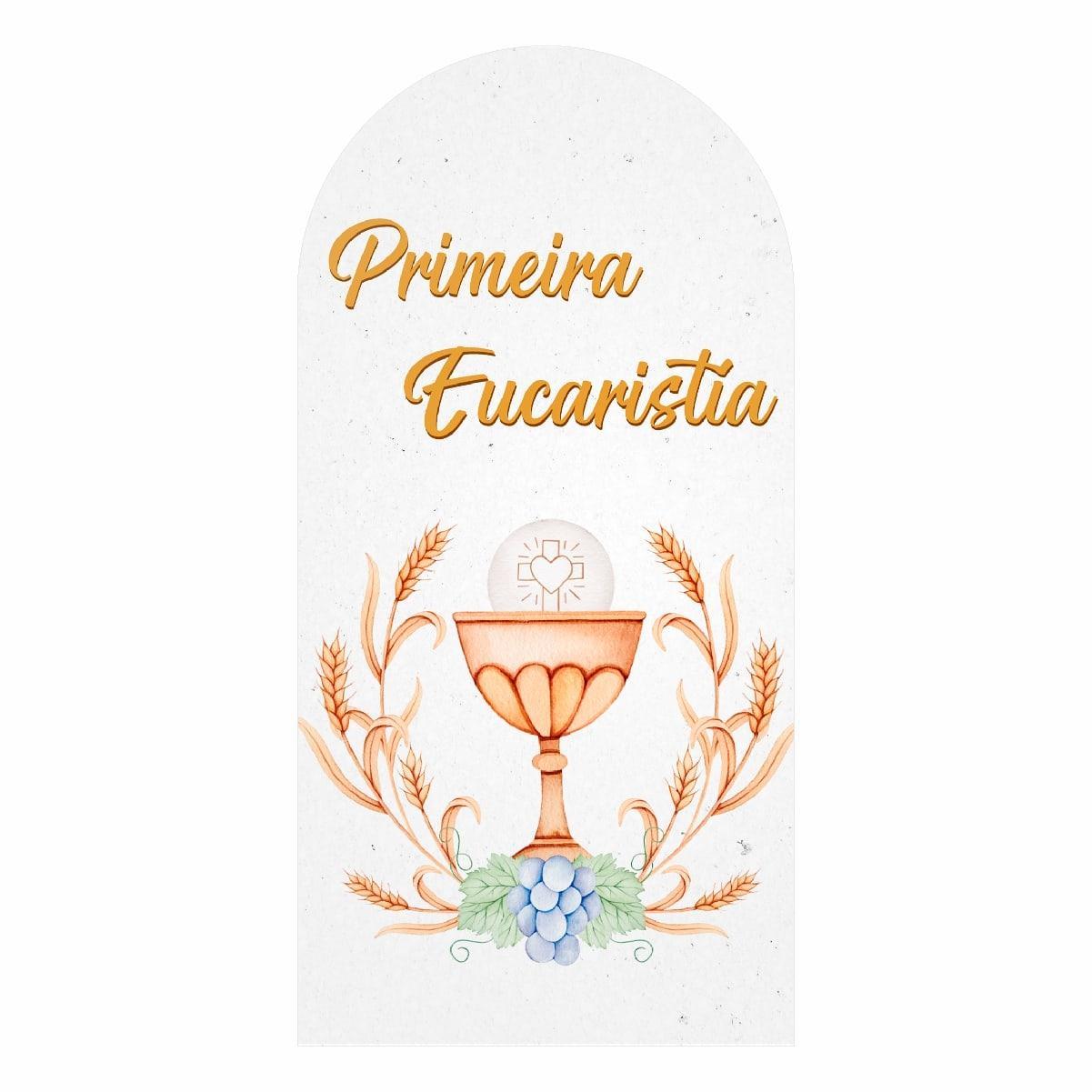 decoração primeira eucaristia painel