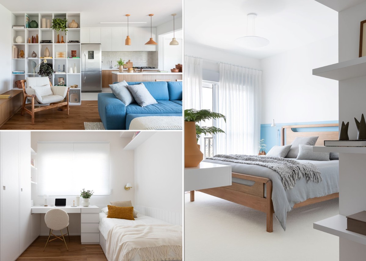 decoração quarto pequeno casal apartamento