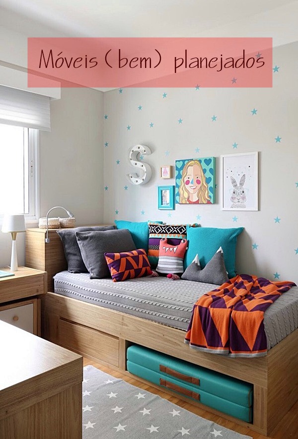 aproveitar espaço quarto pequeno