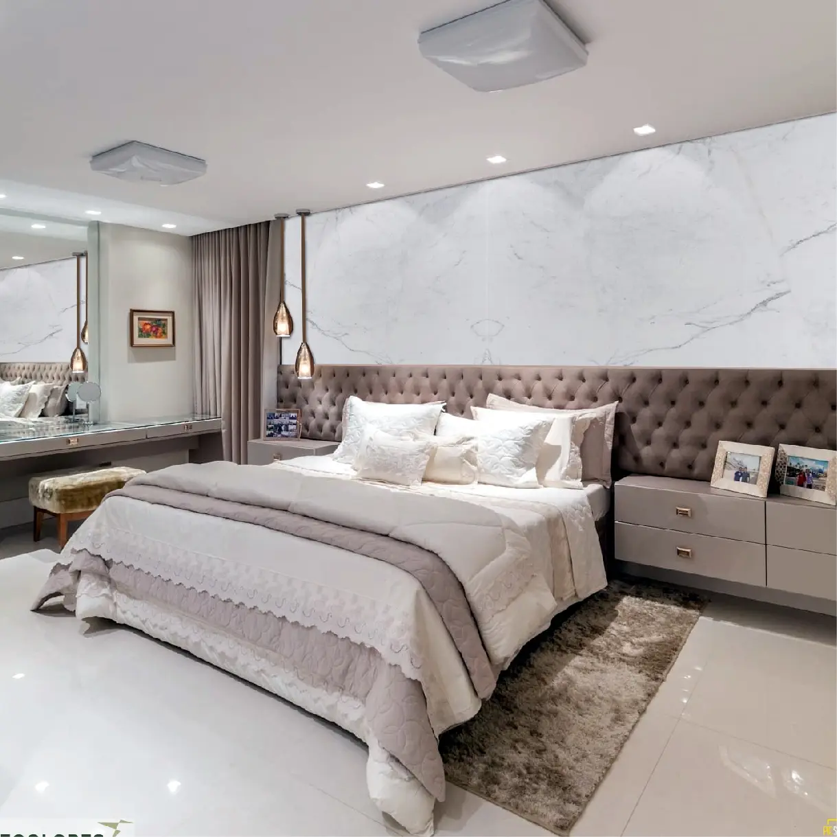 revestimento para parede de quarto