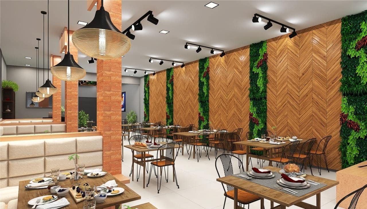 estilos de decoração para restaurantes