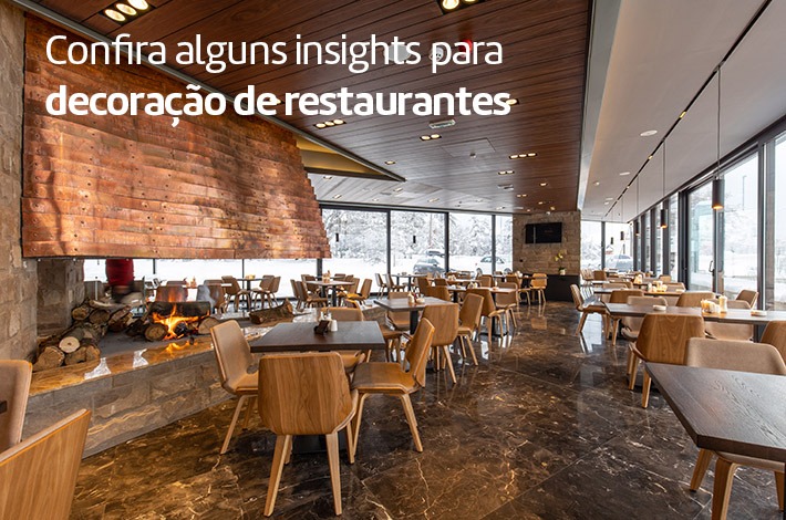 decoração restaurante clássico