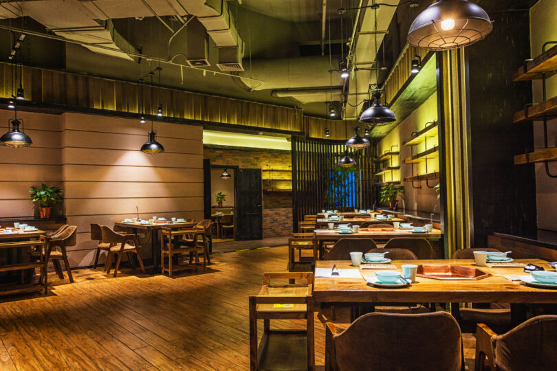 experiência do cliente decoração restaurante