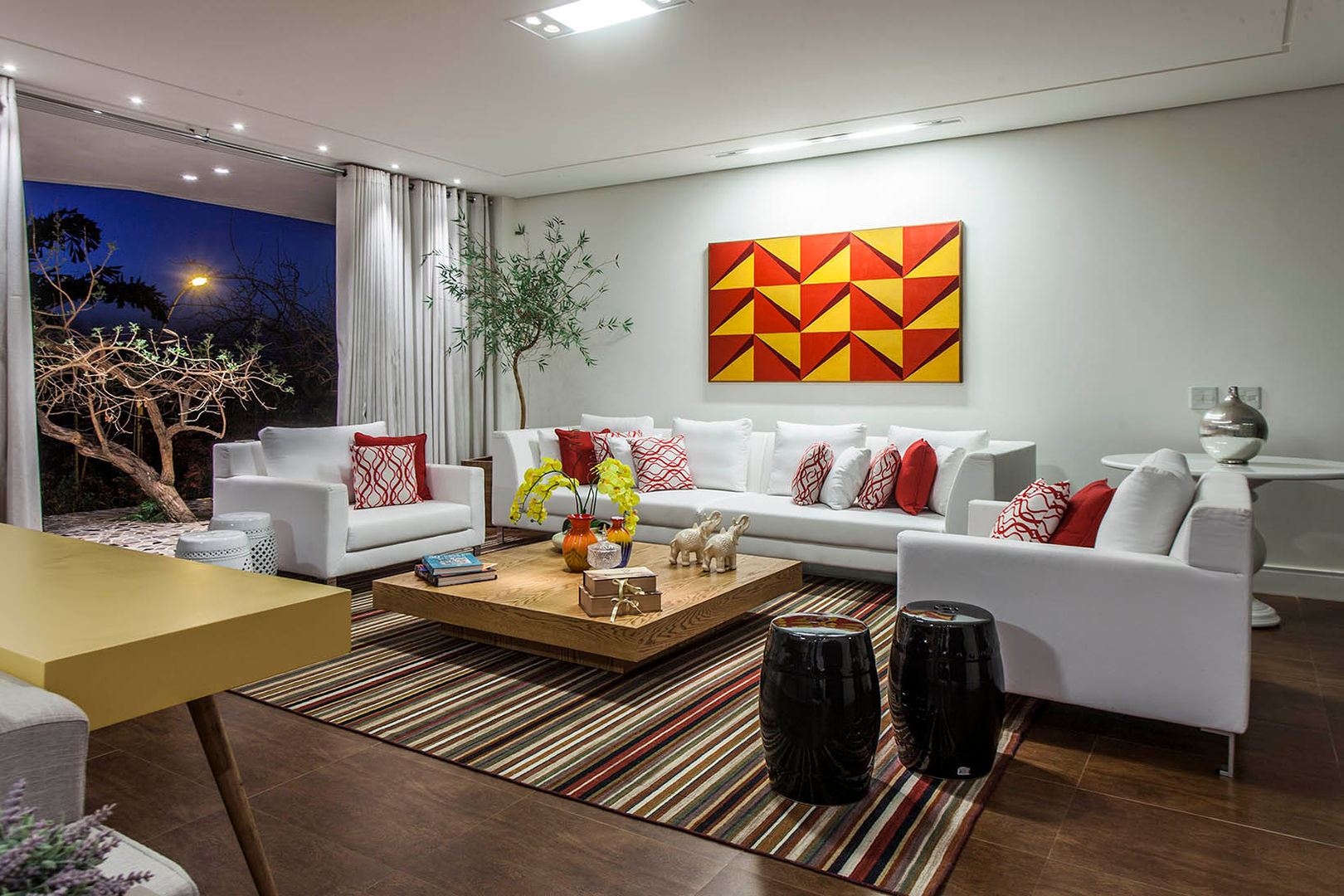 cores para sala integrada