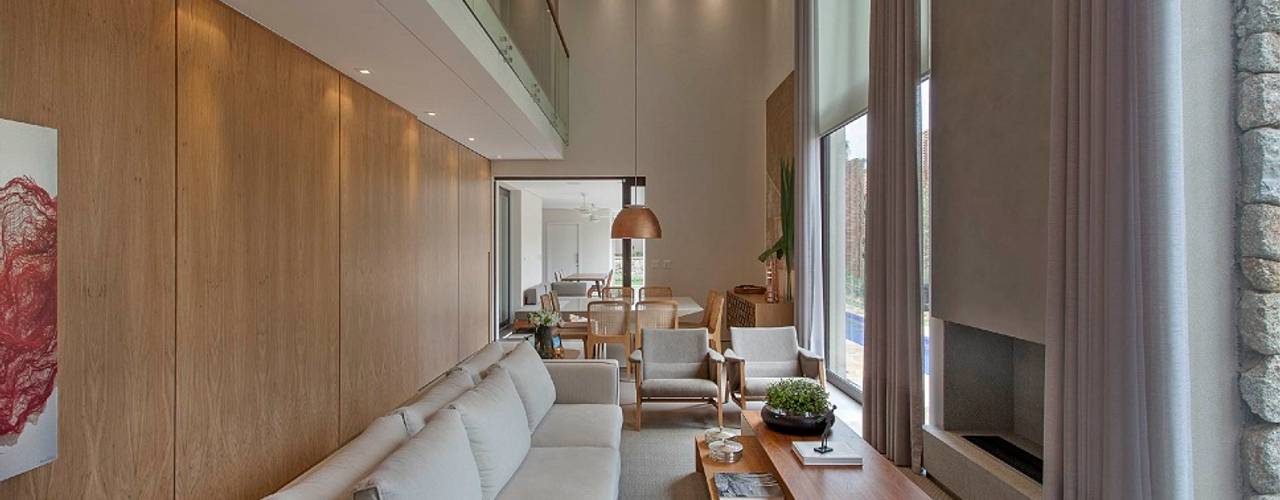 como decorar ambiente pé direito alto