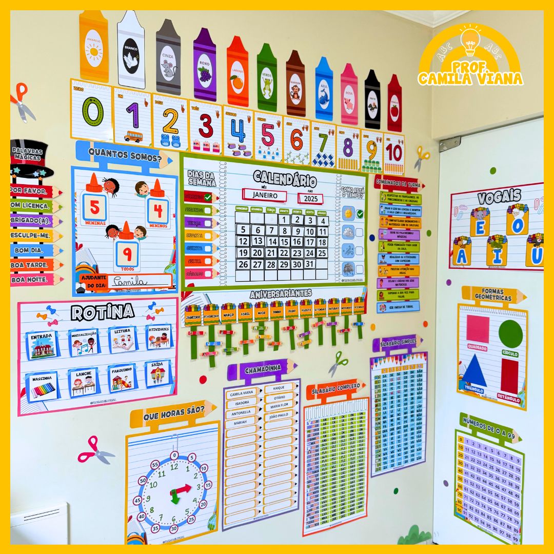 como organizar sala de aula 4 ano