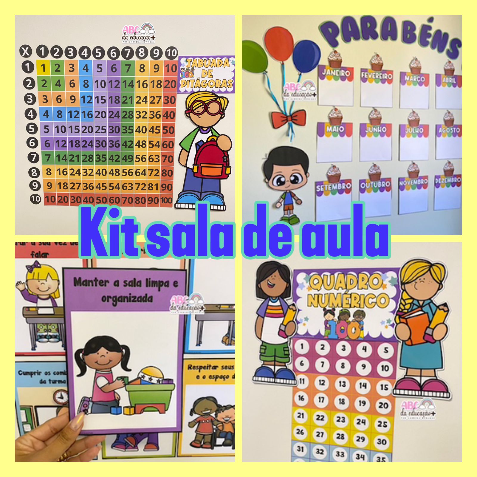 mural de produções 4 ano