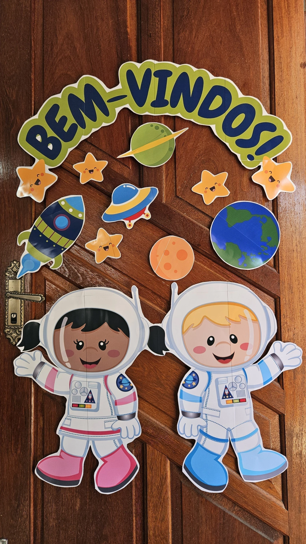 planetas decoração sala de aula