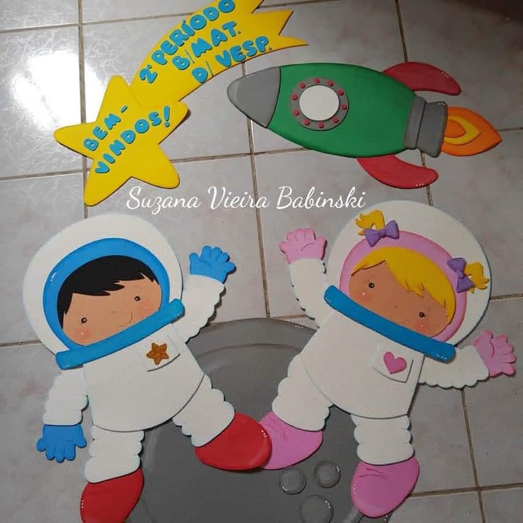 ideias criativas sala de aula astronauta