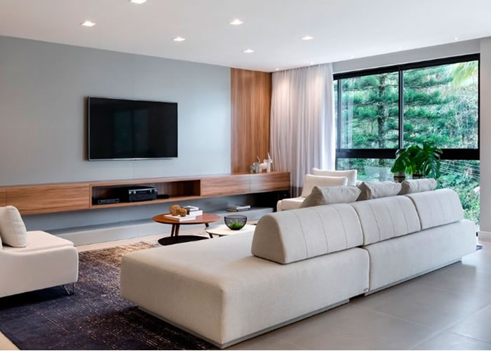 sala de tv integrada