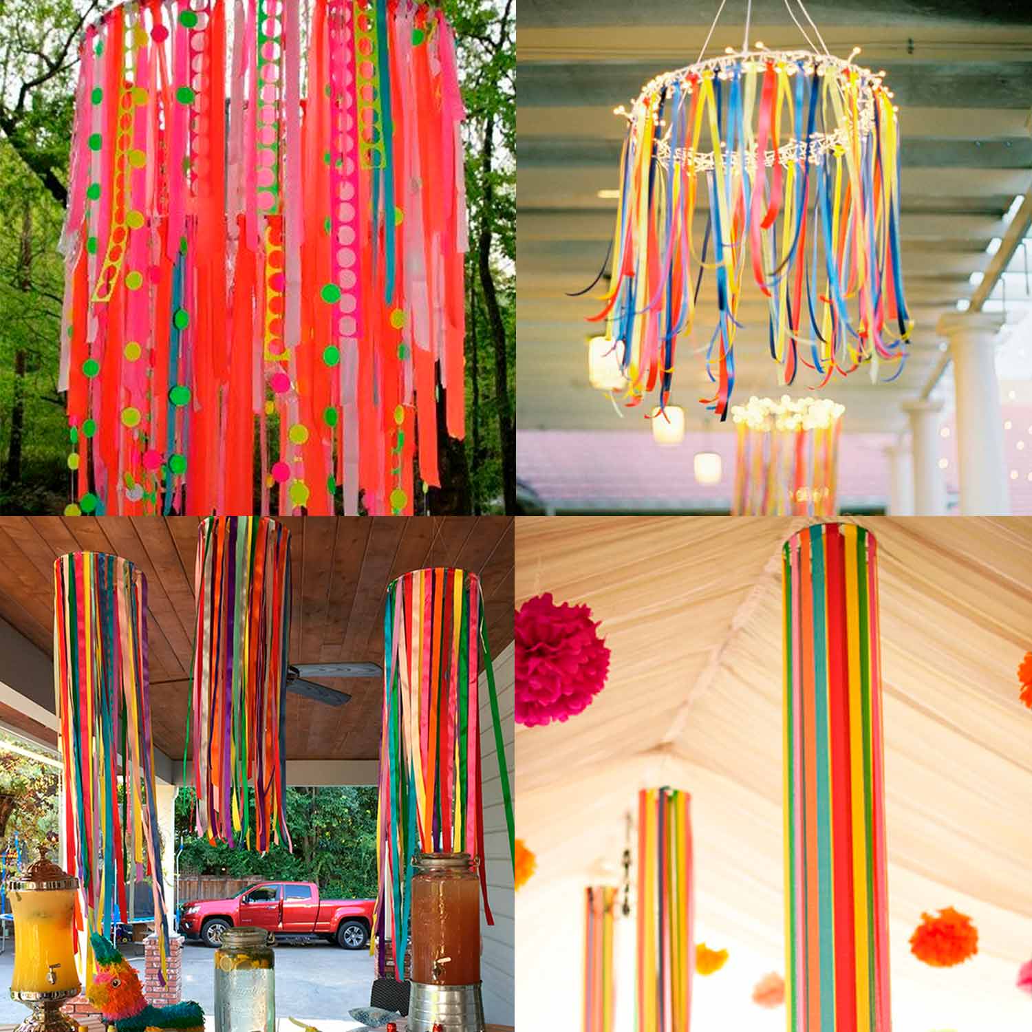 como decorar teto festa junina simples