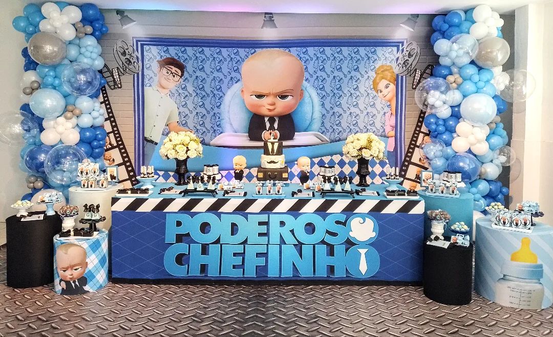 convite poderoso chefinho simples