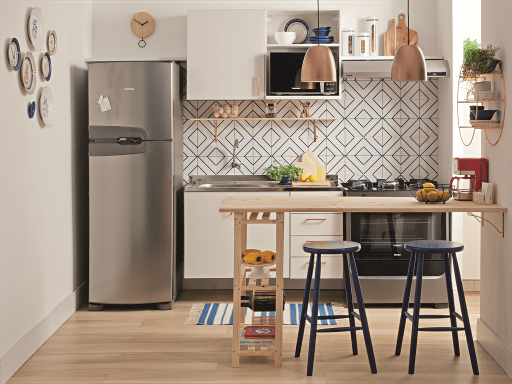 decoração cozinha compacta