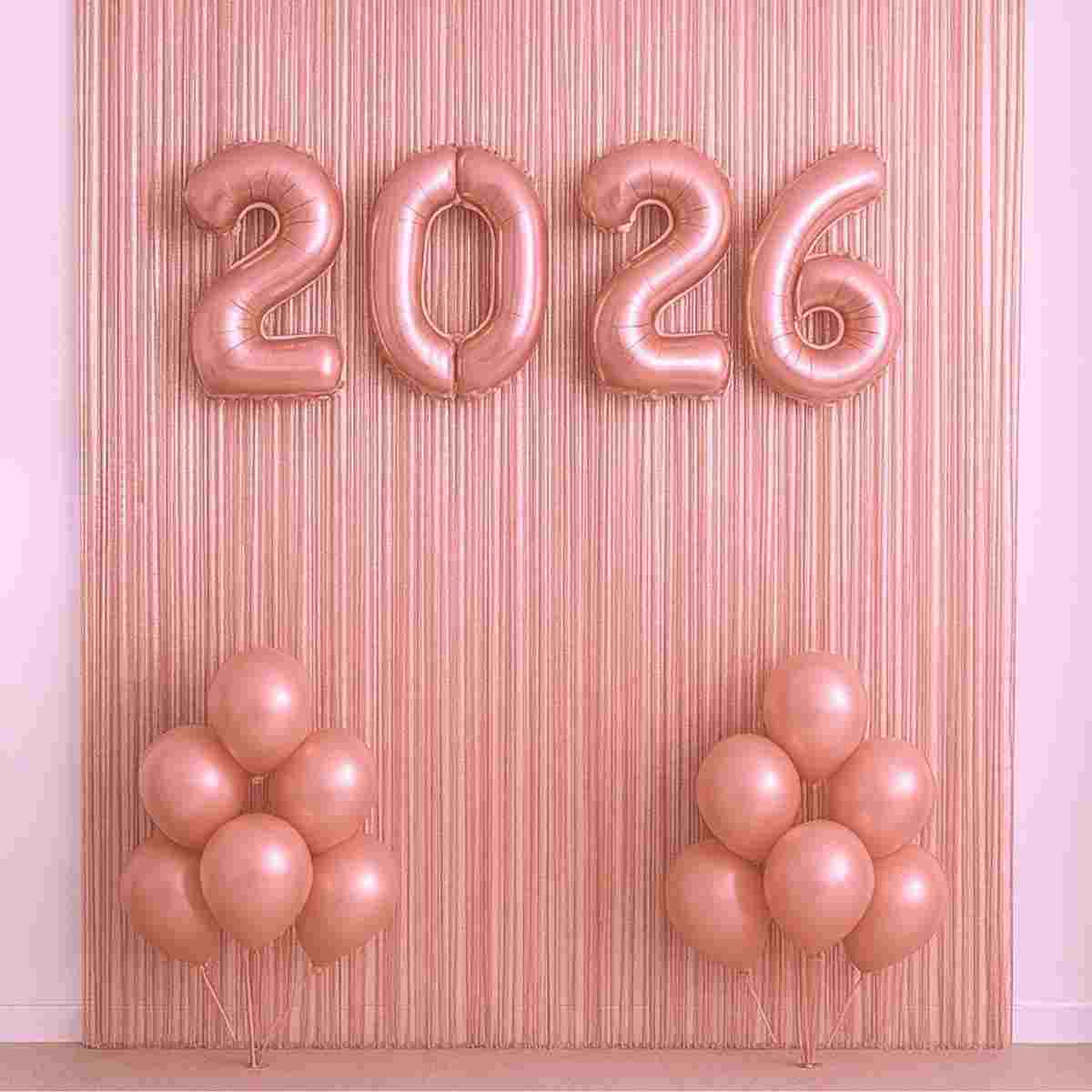 decoração rose gold sala