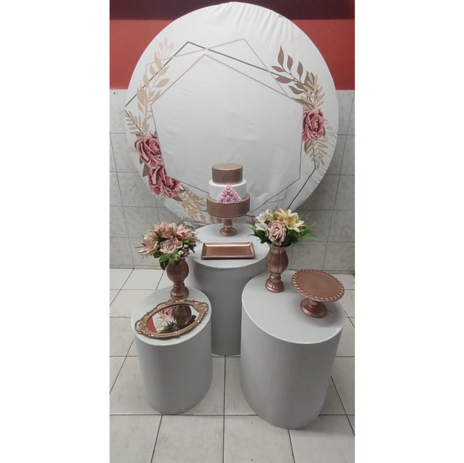 combinação cores rose gold