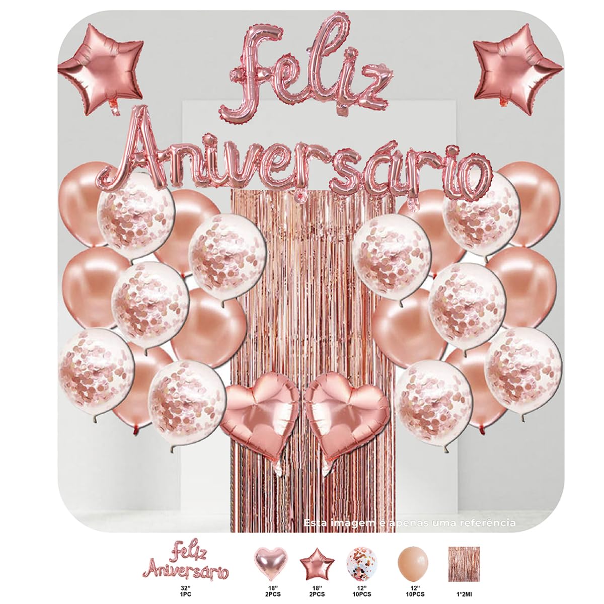 decoração rose gold banheiro