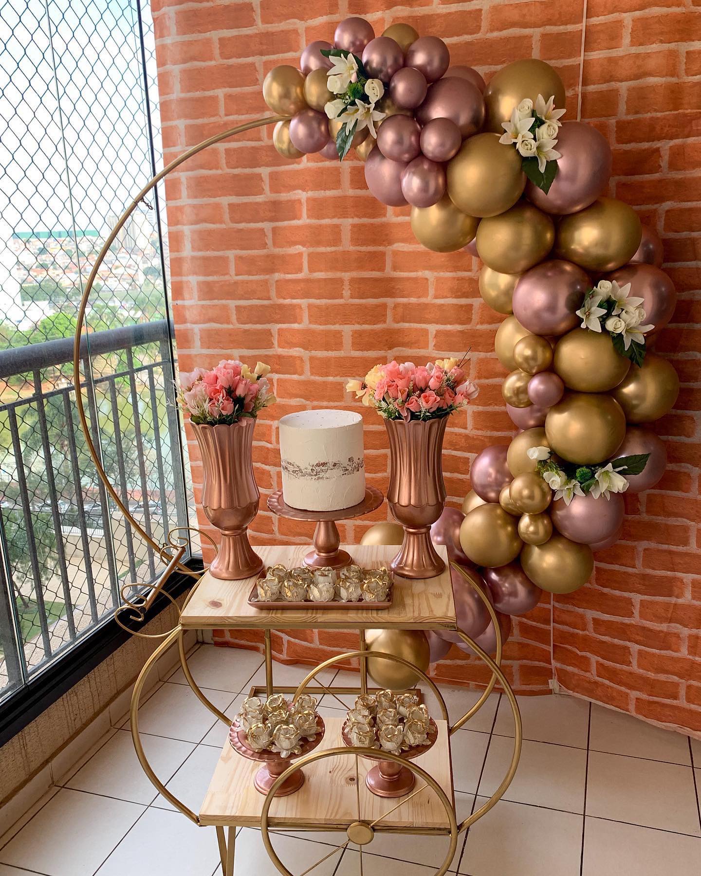como usar rose gold na decoração