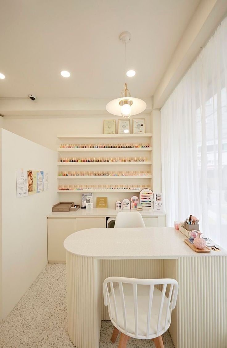 espaço instagramável nail designer