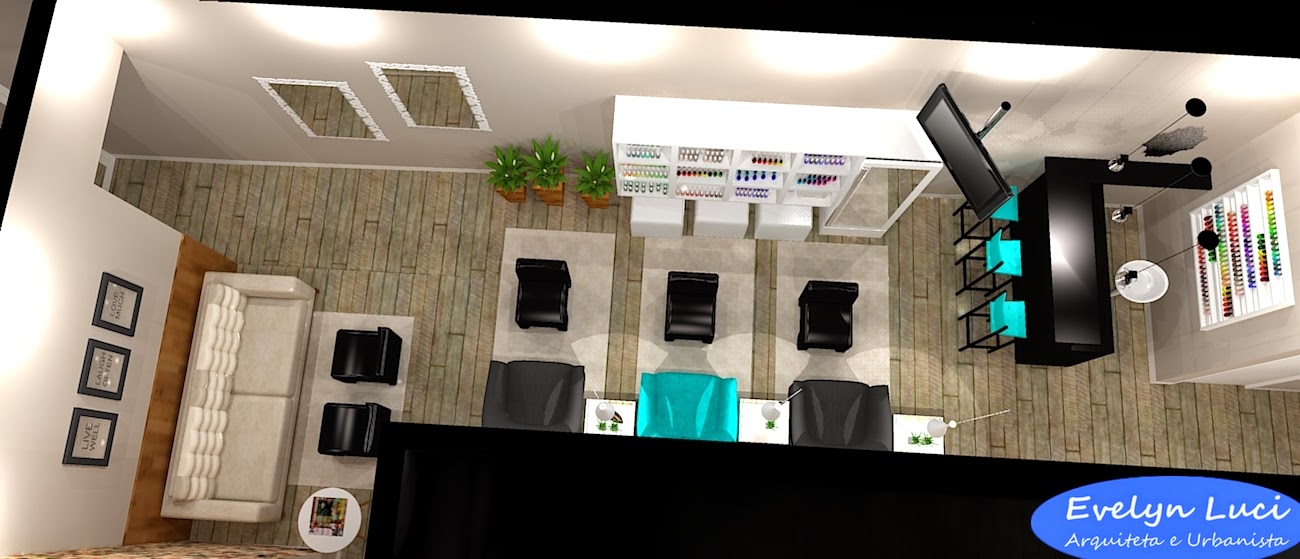 mobiliário para nail designer