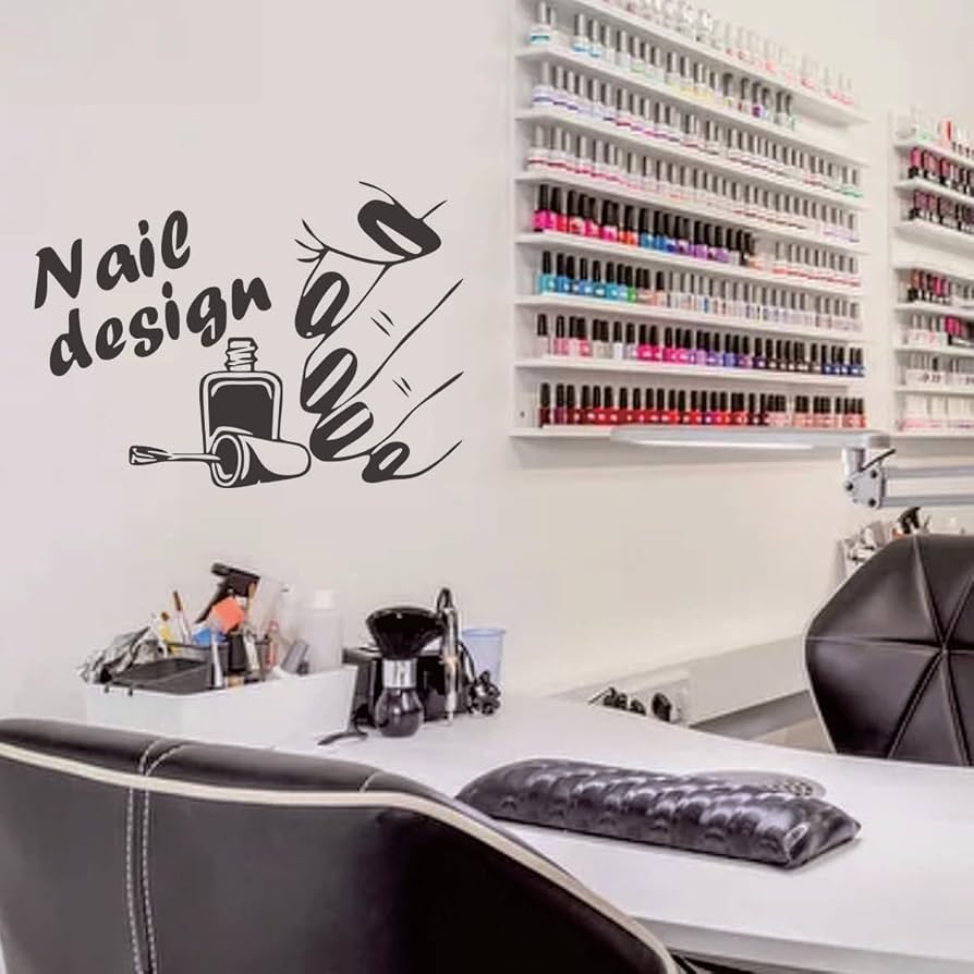 estilo minimalista salão de unhas