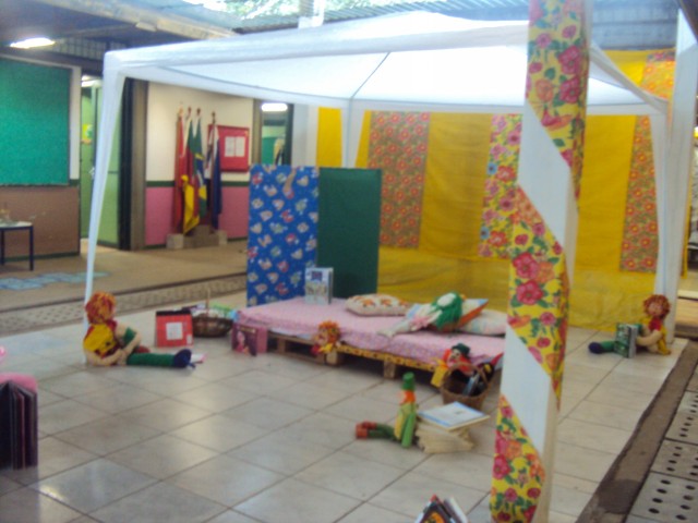 como decorar feira do livro