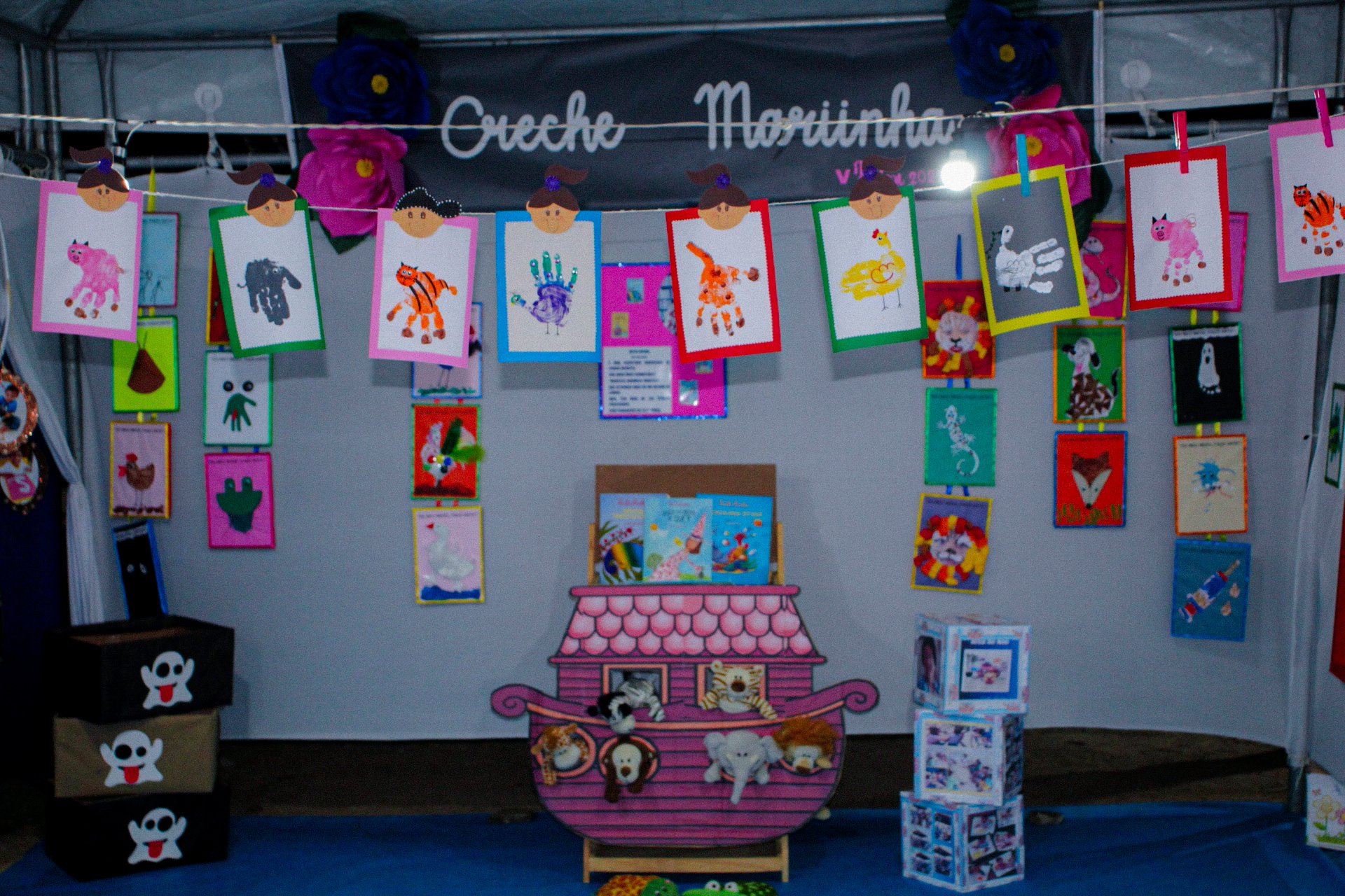 materiais para decorar feira literária