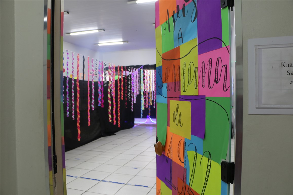 ambientação feira literária infantil