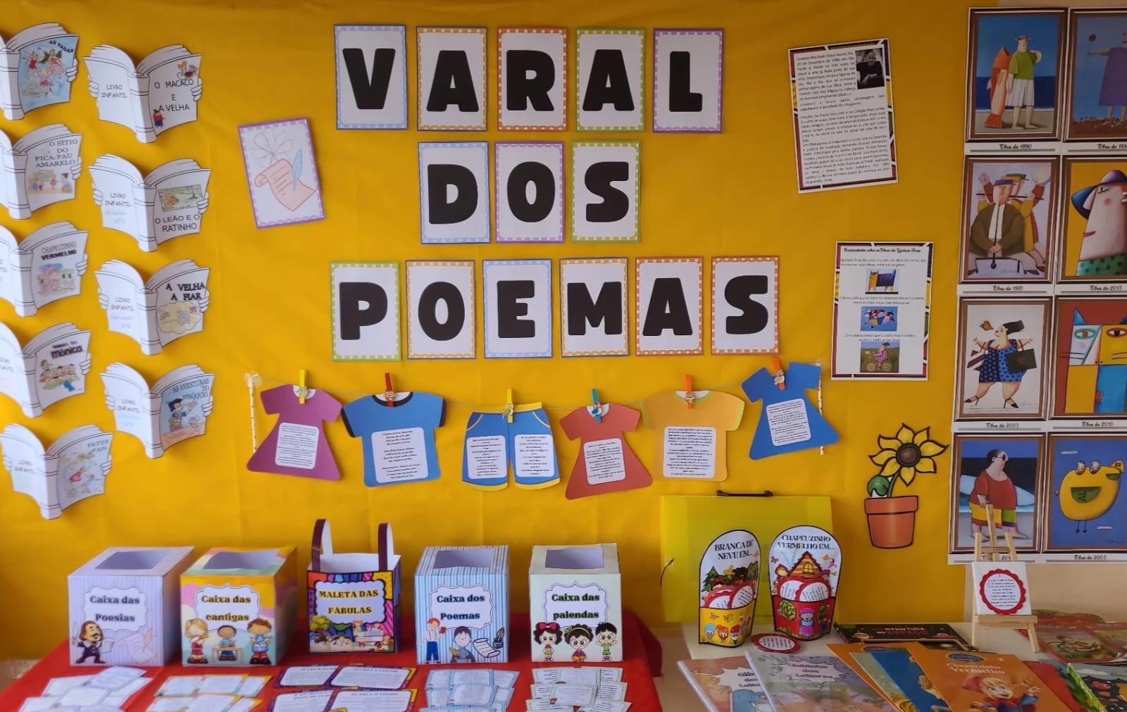 passo a passo decoração feira literária