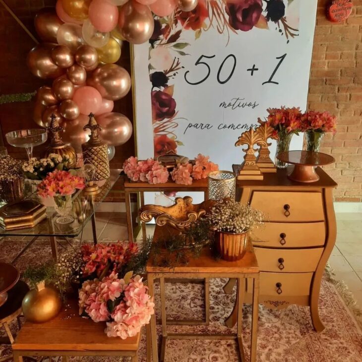 inspiração festa 52 anos