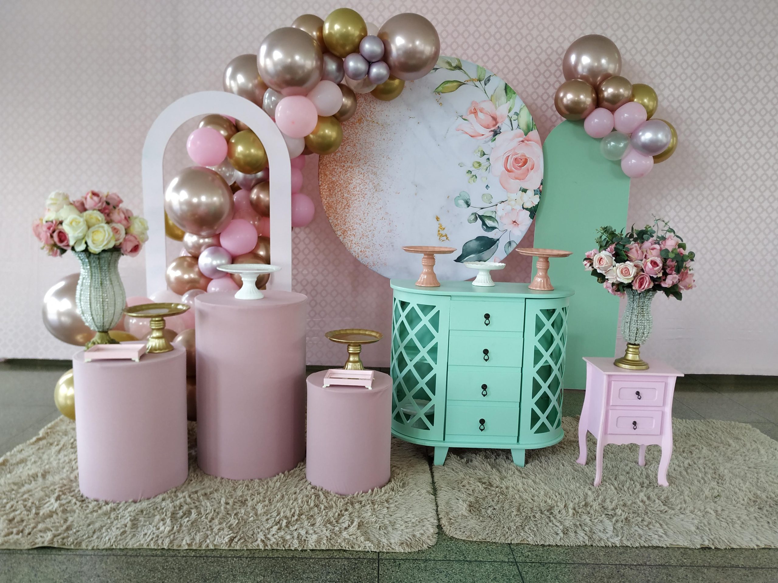 decoração de aniversário feminino simples e barato