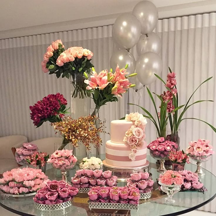 festa 40 anos feminino decoração