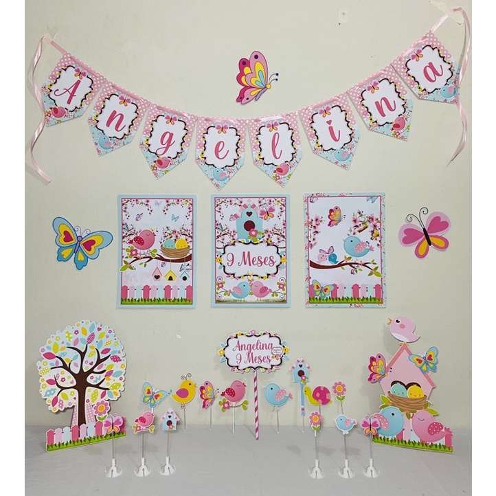 decoração festa infantil ao ar livre tema natureza
