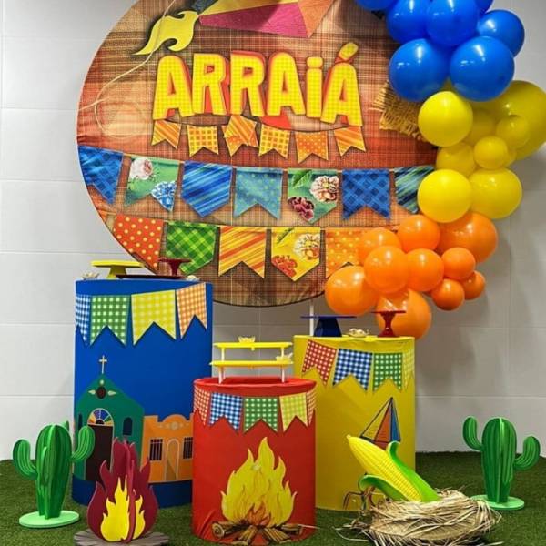 bandeirolas festa junina escola