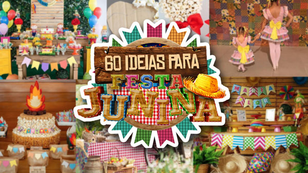 como decorar festa junina em casa