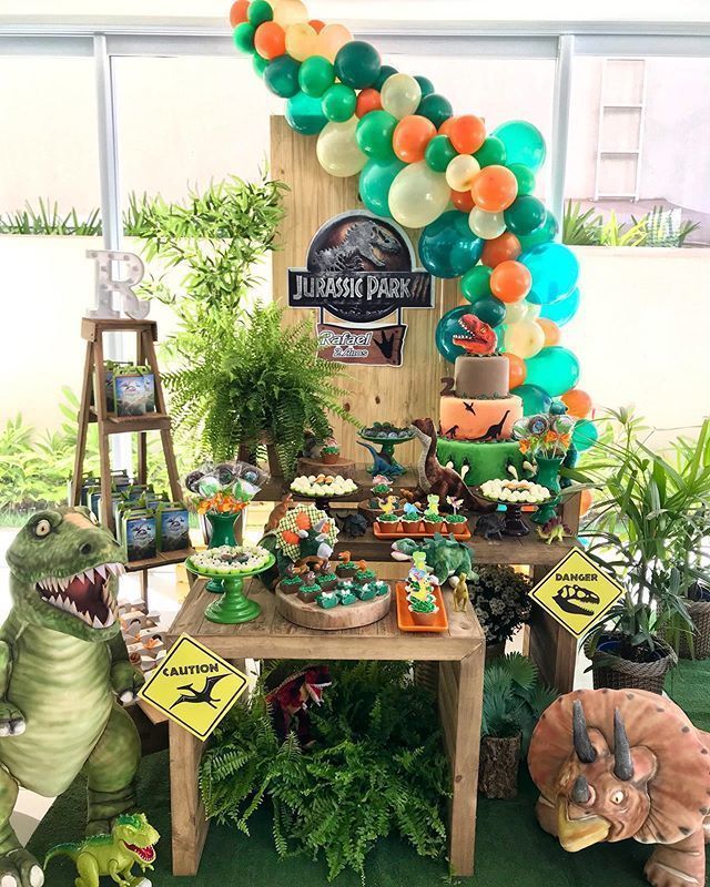 festa tema dinossauro