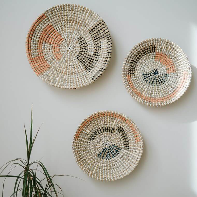 estilo escandinavo com fibras naturais