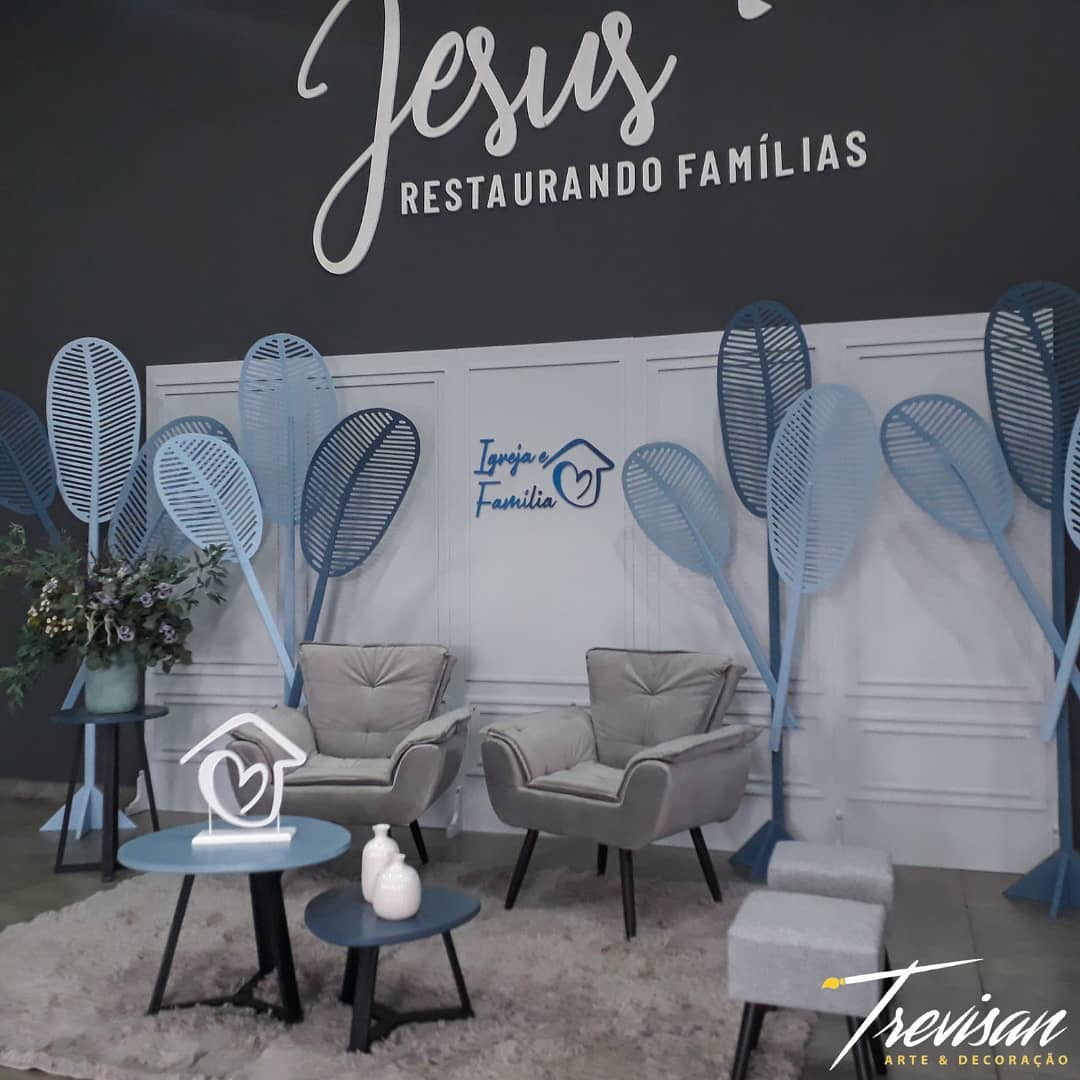 decoração instagramável igreja jovem