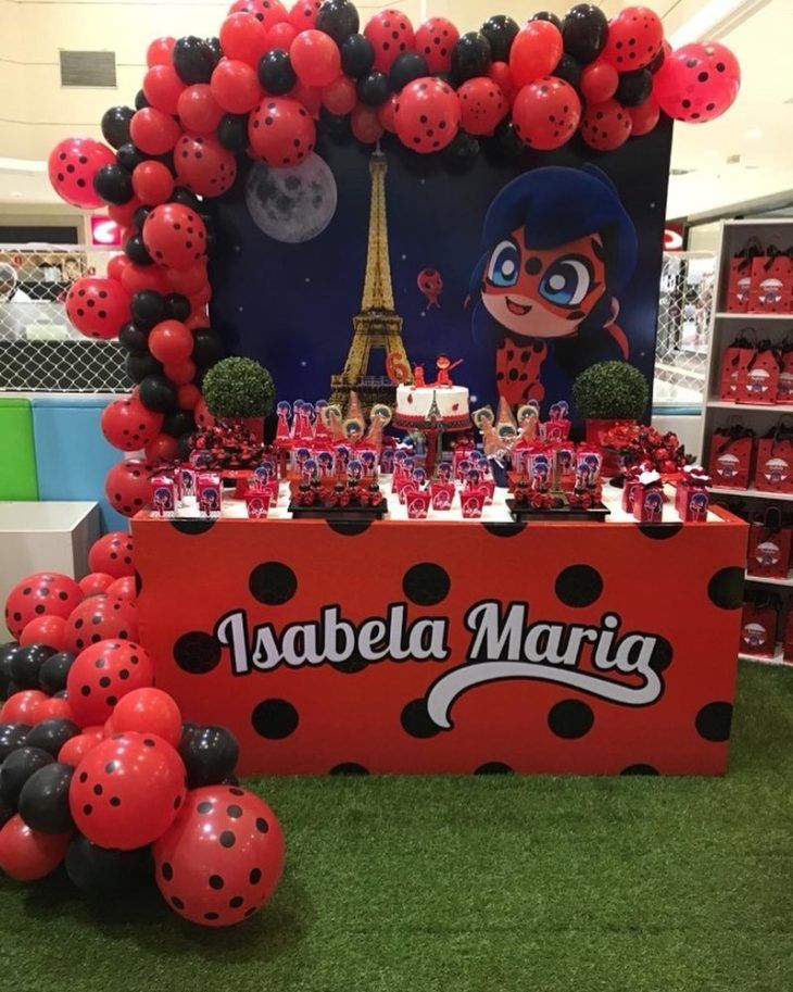 ideias festa miralucous ladybug