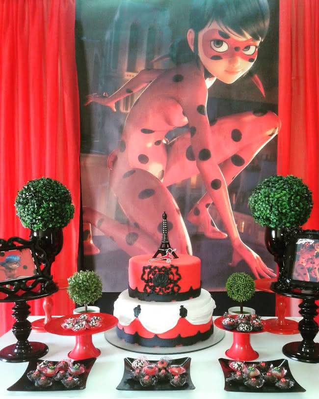 tema joaninha festa