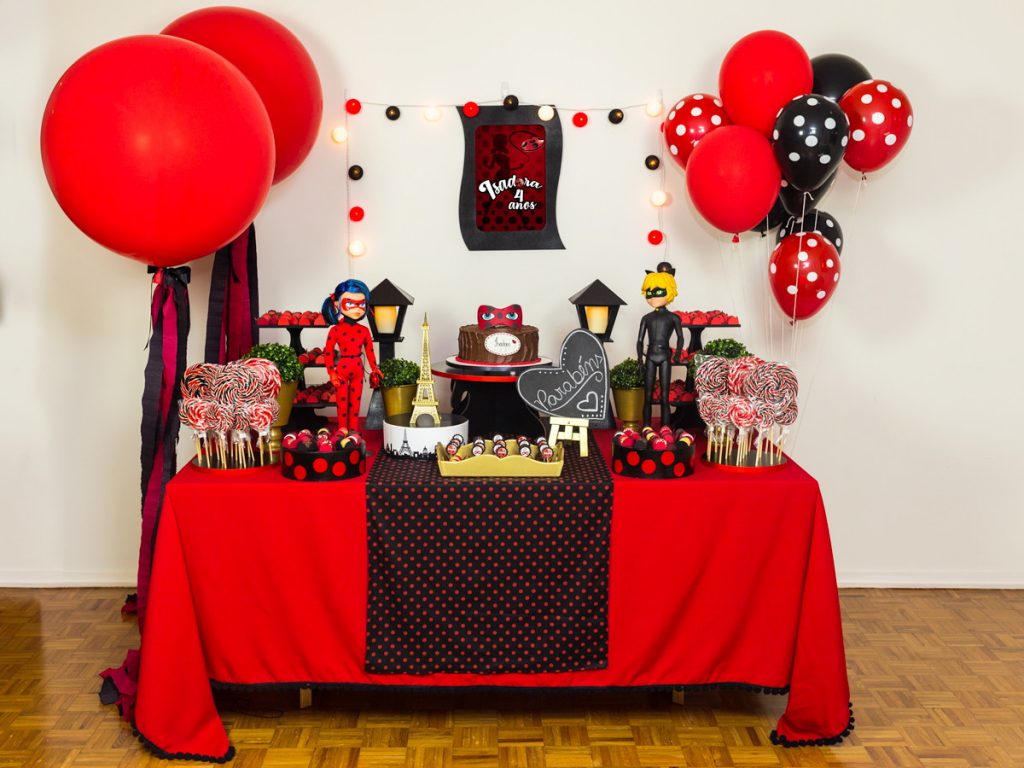 decoração festa infantil ladybug