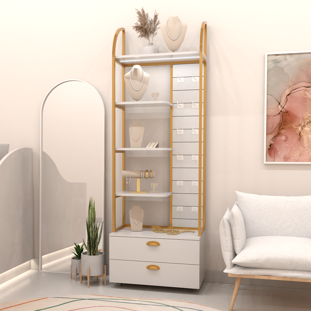 decoração loja de acessórios