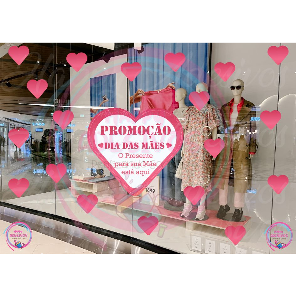 inspiração vitrine dia das mães
