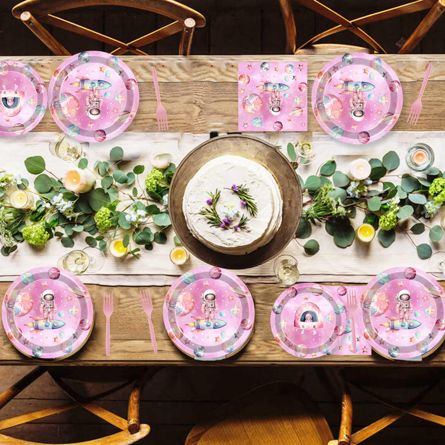 decoração de mesa aniversário funcional