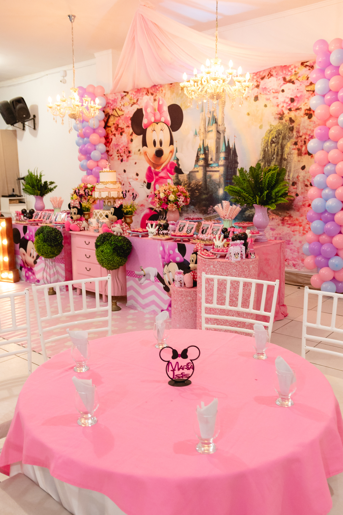 festa minnie rosa 1 ano ideias