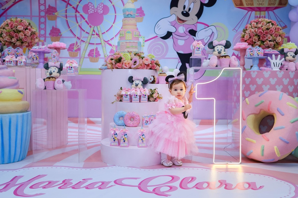 lembrancinhas minnie rosa 1 ano