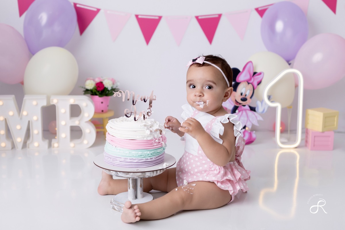 doces minnie rosa 1 ano