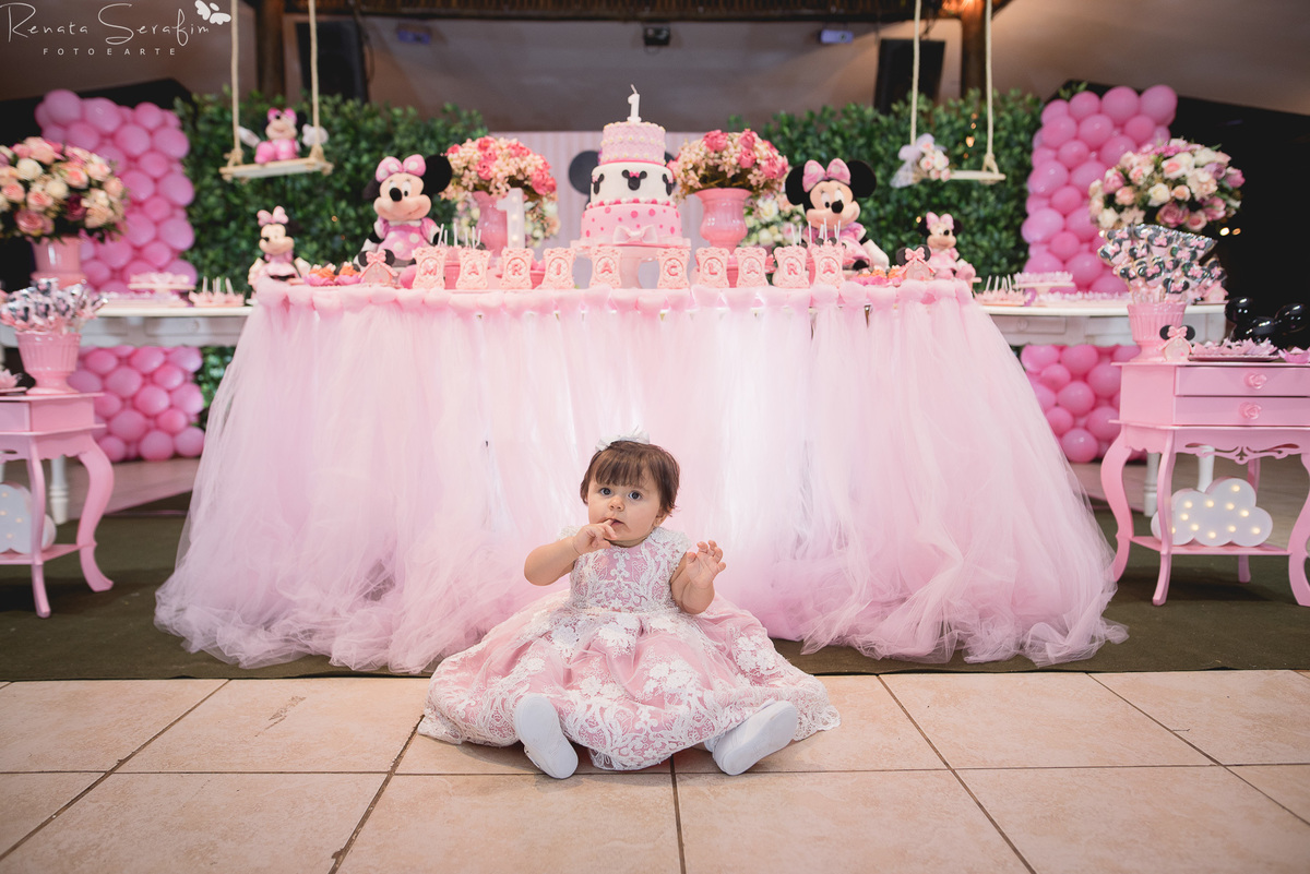 tema minnie rosa festa infantil