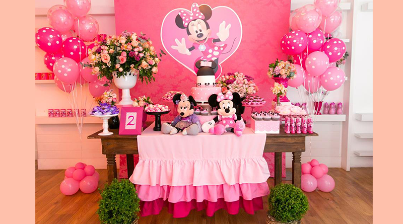 doces minnie rosa 1 ano